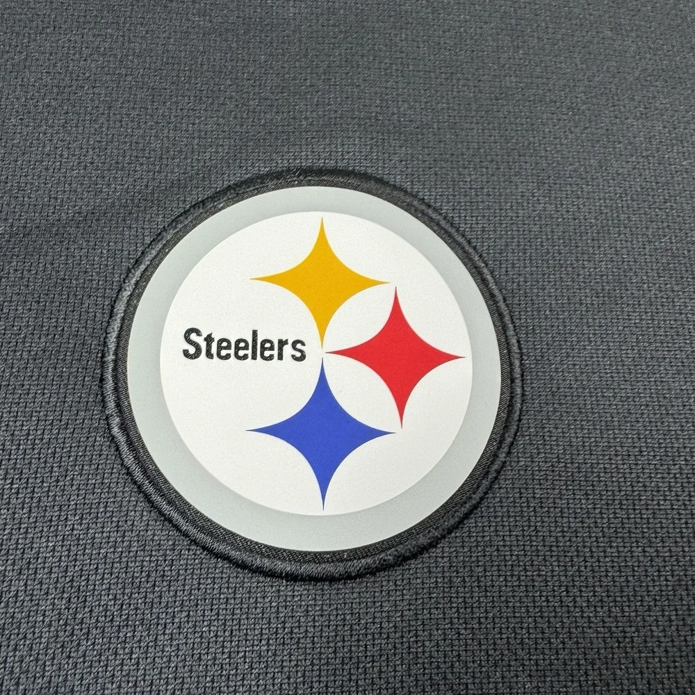 Nike Therma-Fit NFL Pittsburgh Steelers Sideline Coaches Crewneck Mens Small EUC